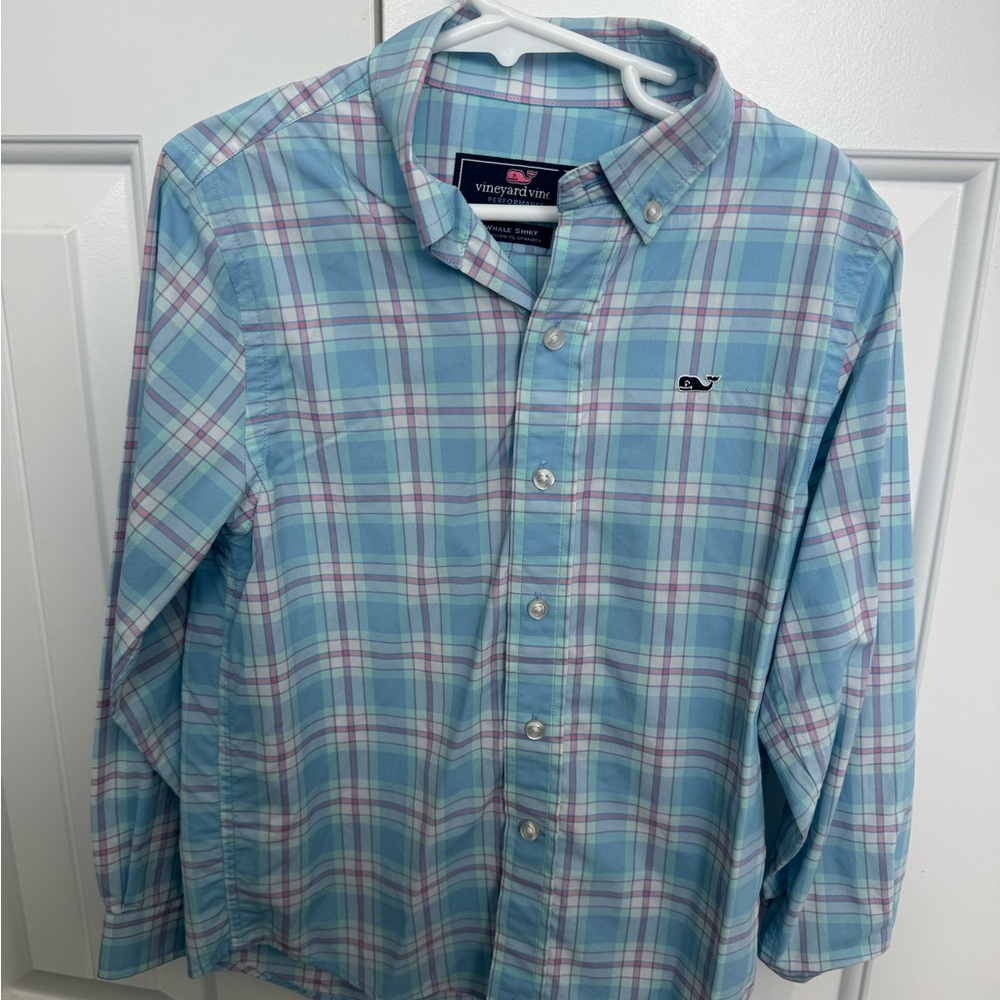 Vineyard Vines Performance Whale Button Down Shirt